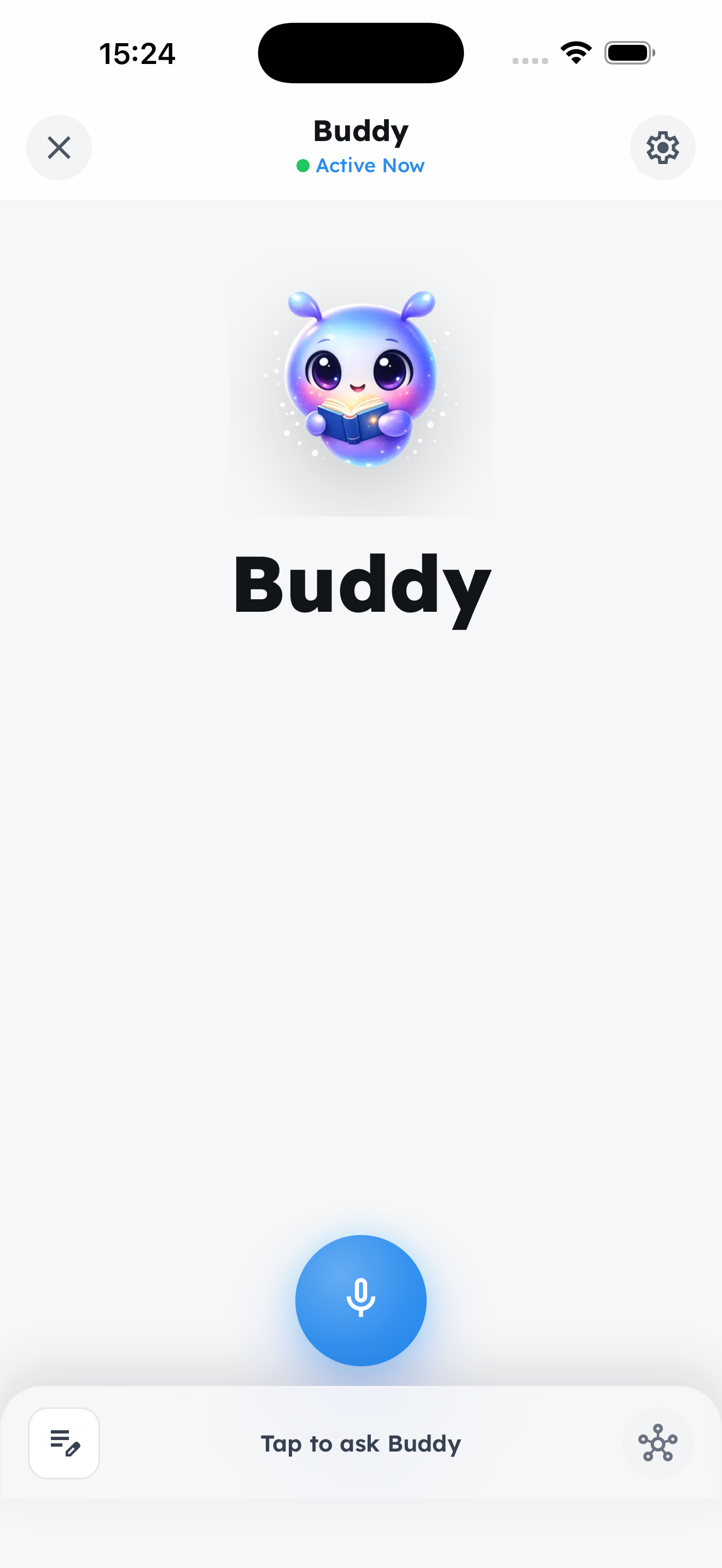 AL LINGO Buddy voice screen